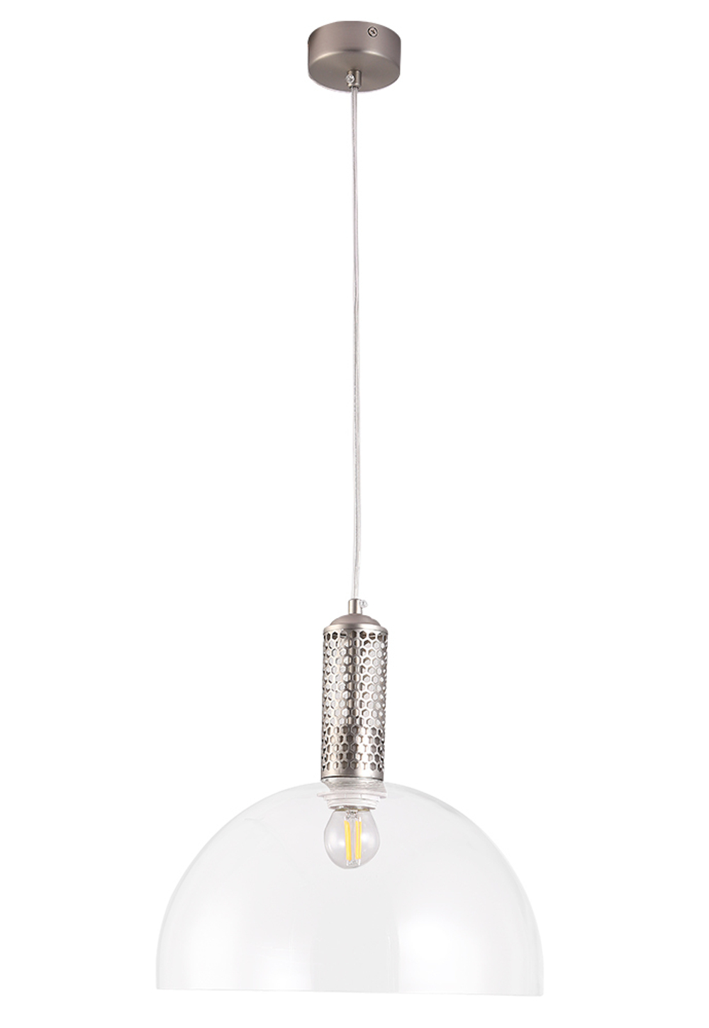 Светильник подвесной Crystal Lux ANGELINA SP1 NICKEL