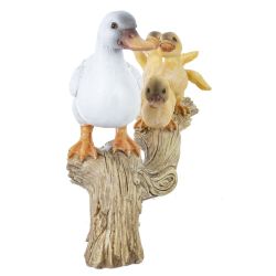 GAEM Фигурка декоративная "Утка с утятами", L24 W7 H13,5 см