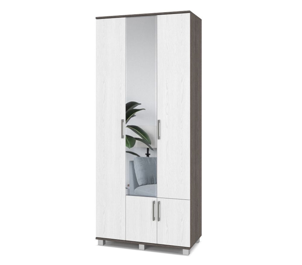 Шкаф трехстворчатый "Карина" К32 (анкор темный/анкор светлый), ЛДСП, MODERN