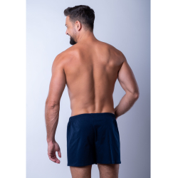 Мужские трусы-шорты боксеры темно-синие MR. BIG MB208 dark blue