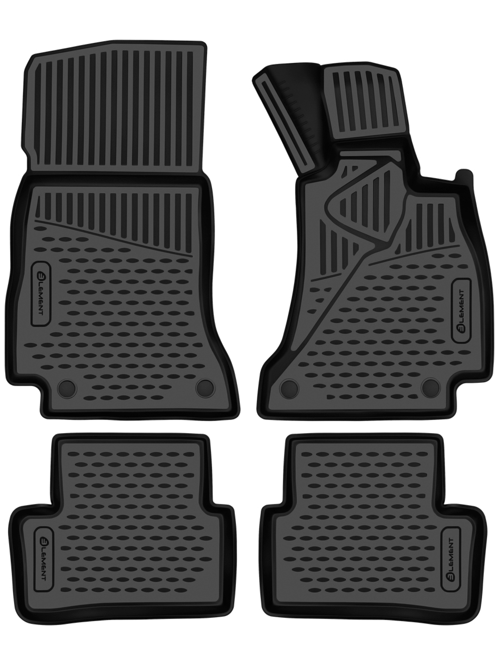 Коврики 3D в салон для MERCEDES-BENZ E-klasse (W213 ELEMENT3DAN1214210K