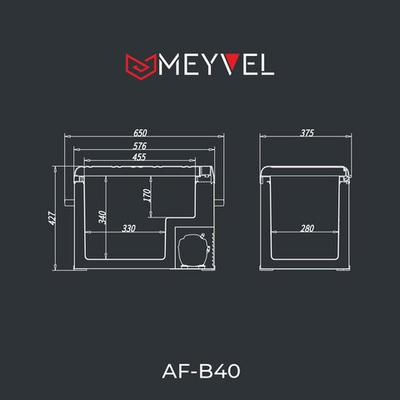 Автохолодильник Meyvel AF-B40