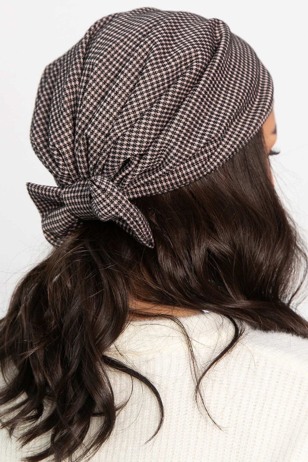 Чалма с бантом (коричневое зерно) ЧБ1-23М LT Collection