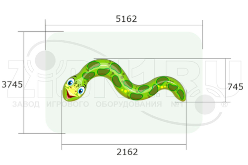 Бум детский «Забавный змей»