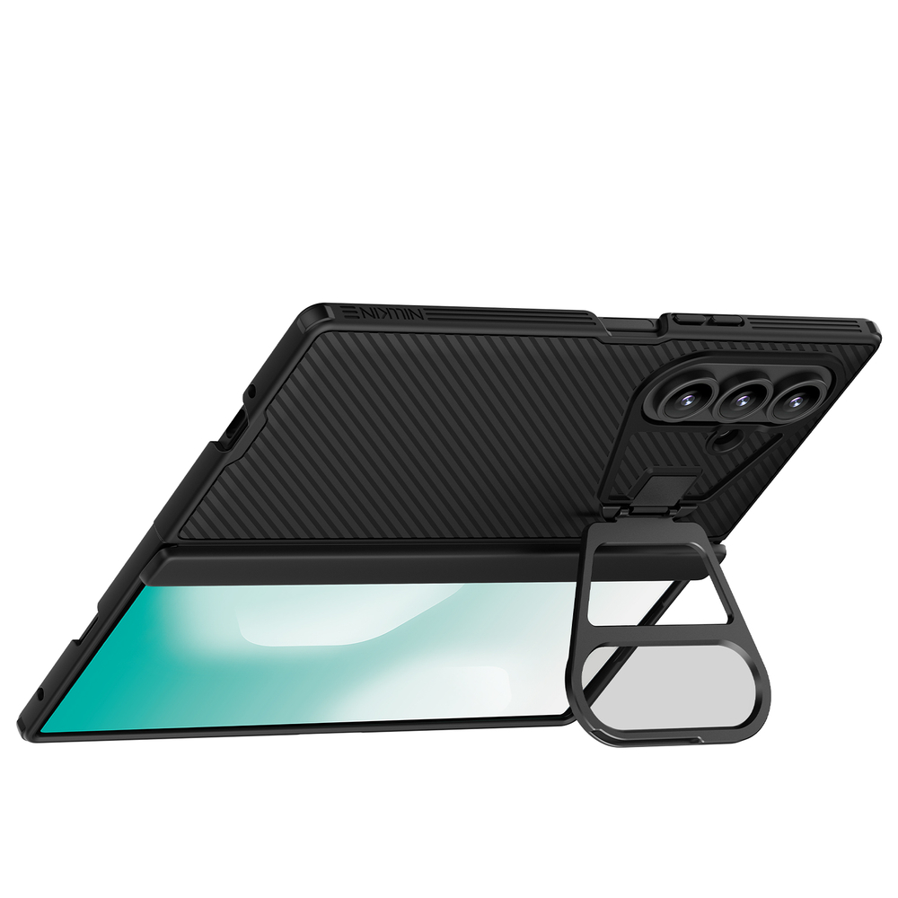 Чехол от Nillkin на Samsung Galaxy Fold 7, серия CamShield Prop Case (версия с откидной прозрачной крышкой объектива)