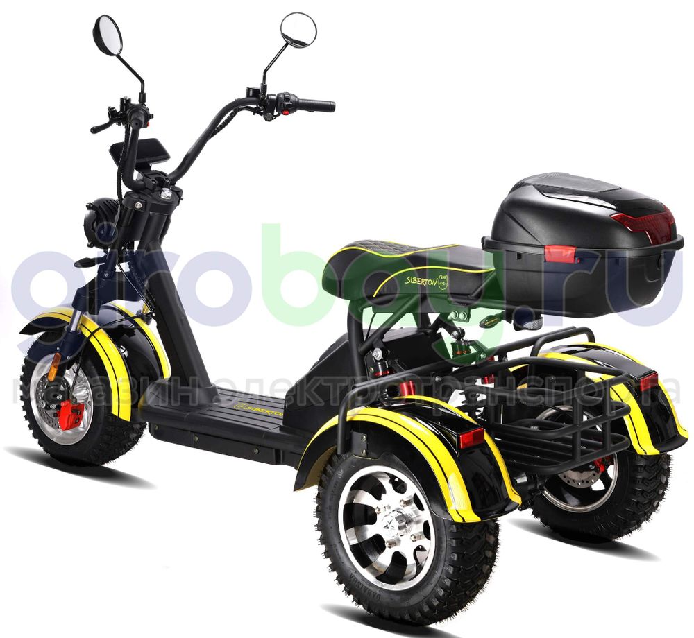 Электроскутер SIBERTON PRO TRIKE 3000W (60V/21Ah) фото №6