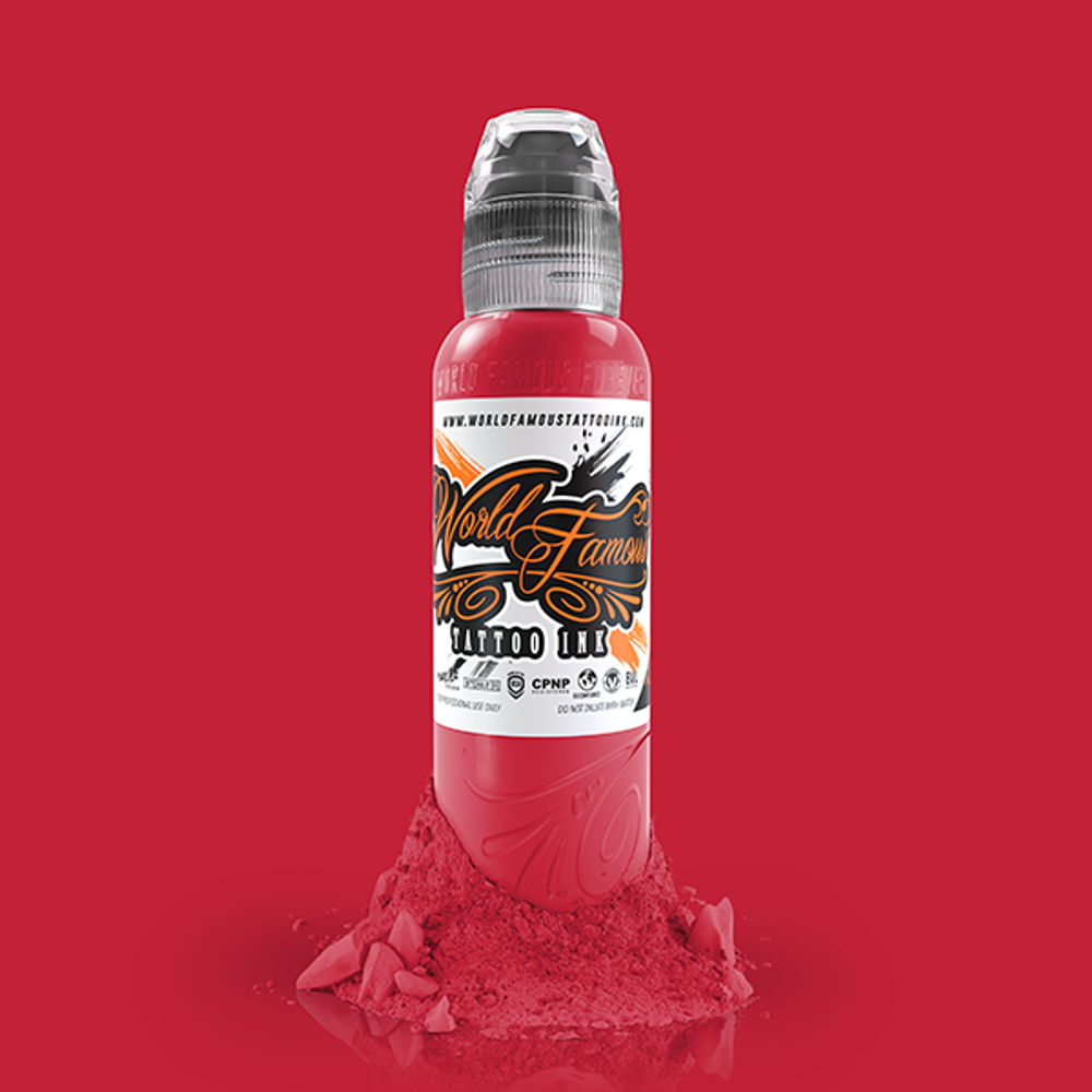 Rose Red World Famous Tattoo Ink