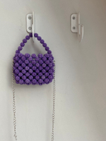 BYSASHAZEMLYA bag in purple