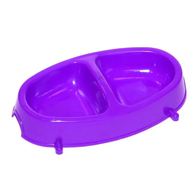 Зооник миска  д/кошек двойная