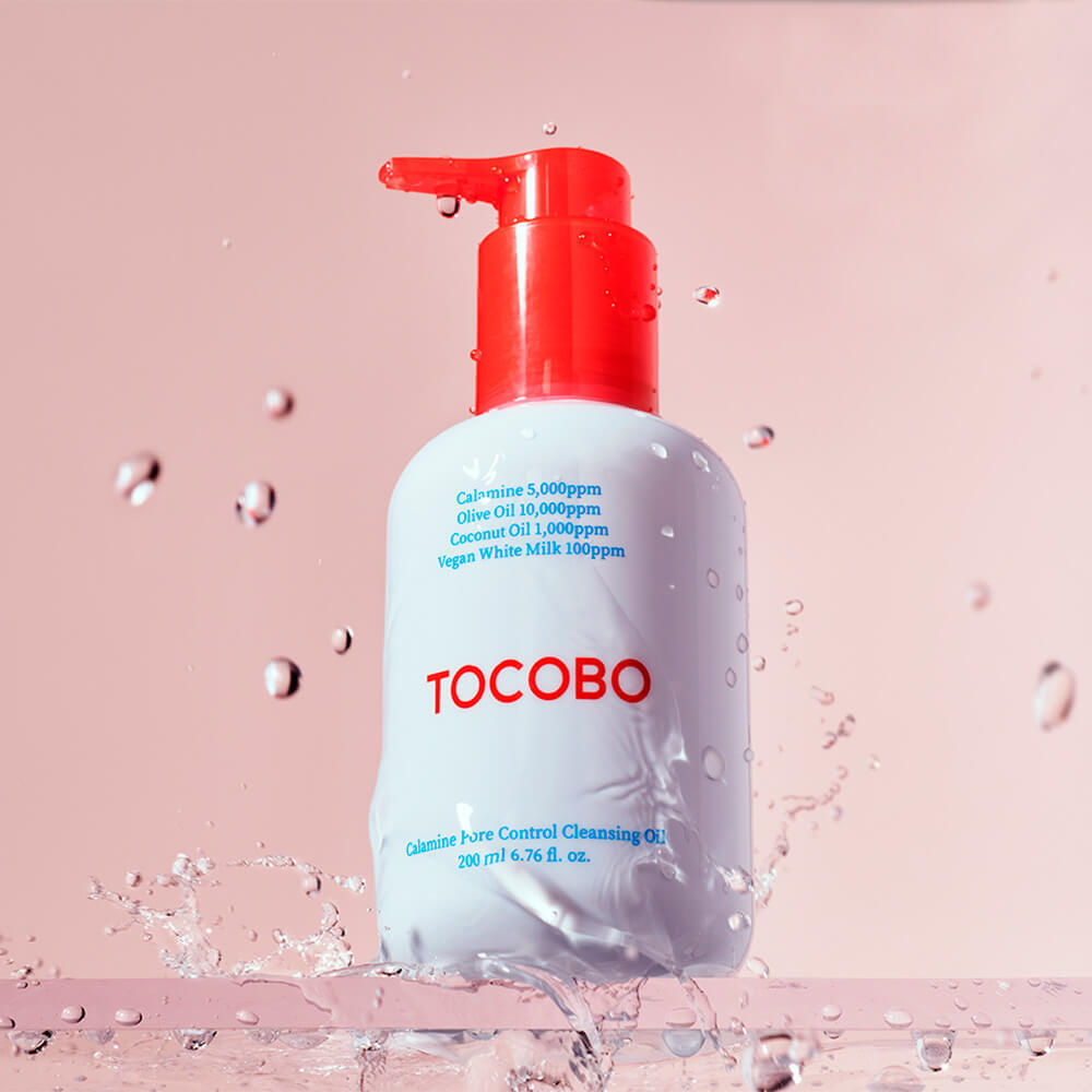 Гидрофильное масло для проблемной кожи с каламином Tocobo Calamine Pore Control Cleansing Oil