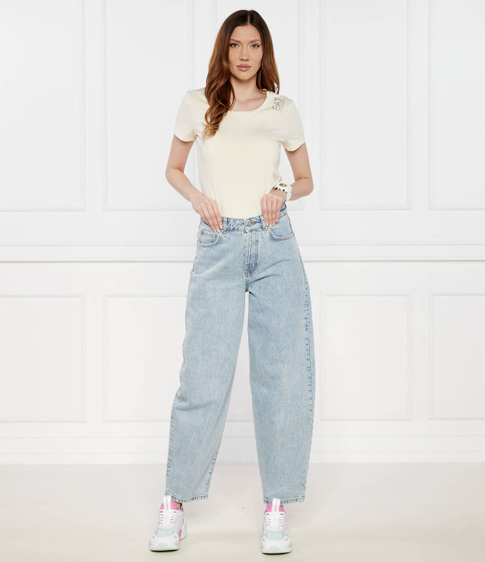 Футболка EA7 - экрю(8NTT50 TJFKZ)