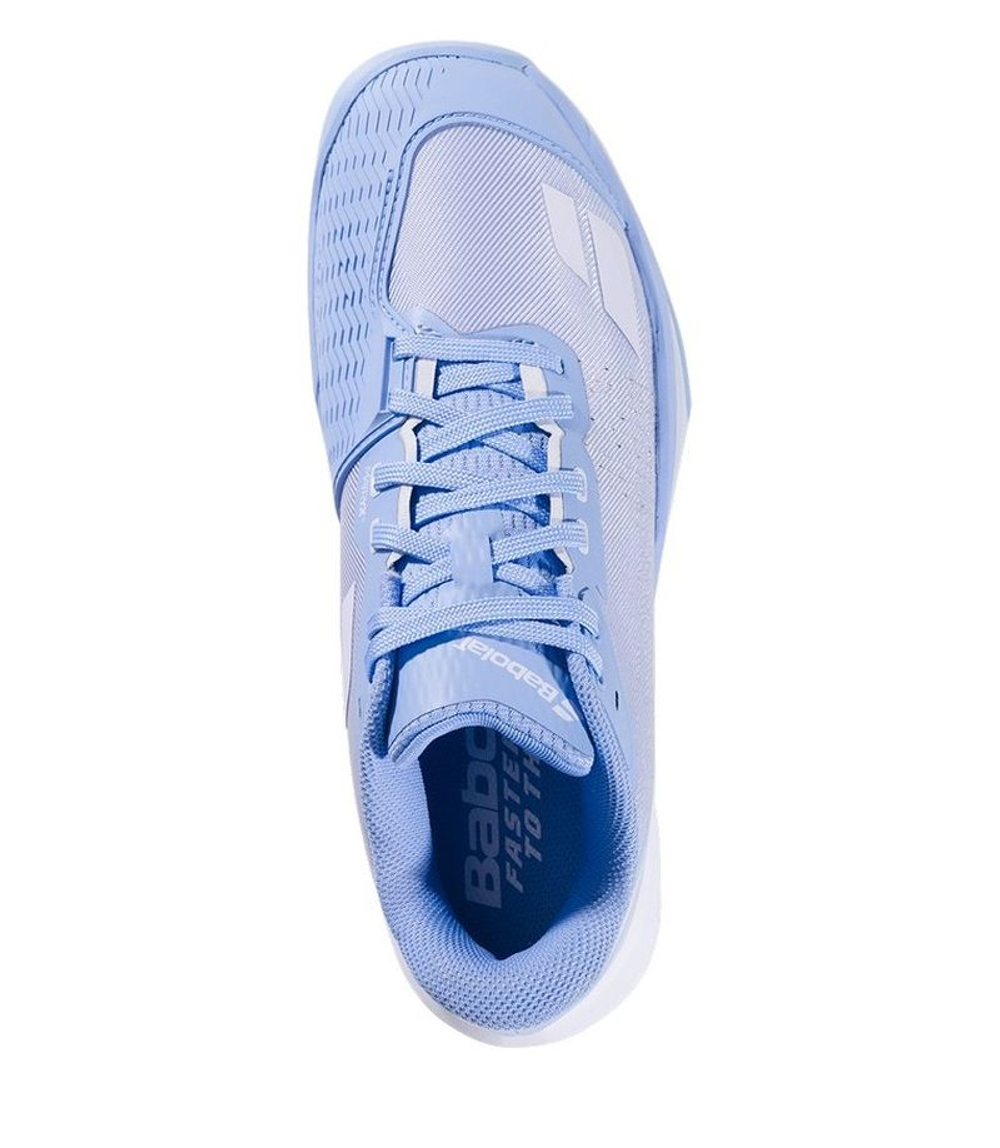Женские Кроссовки теннисные Babolat Jet Mach 4 All Court - lavender/white