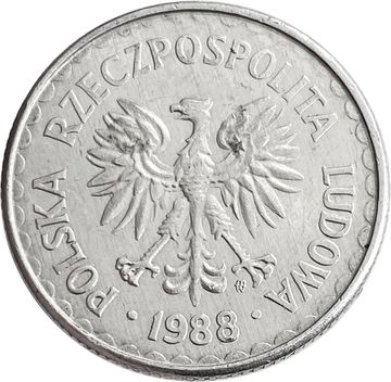 1 злотый 1988 Польша