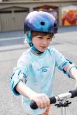 Шлем Micro - Неохром синий (S) BOX