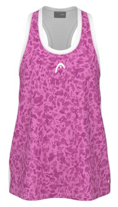 Футболка для девочки Head Girls Vision Agility Tank Top - Multikolor, Pink