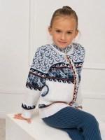 Кофта - бомбер вязаная