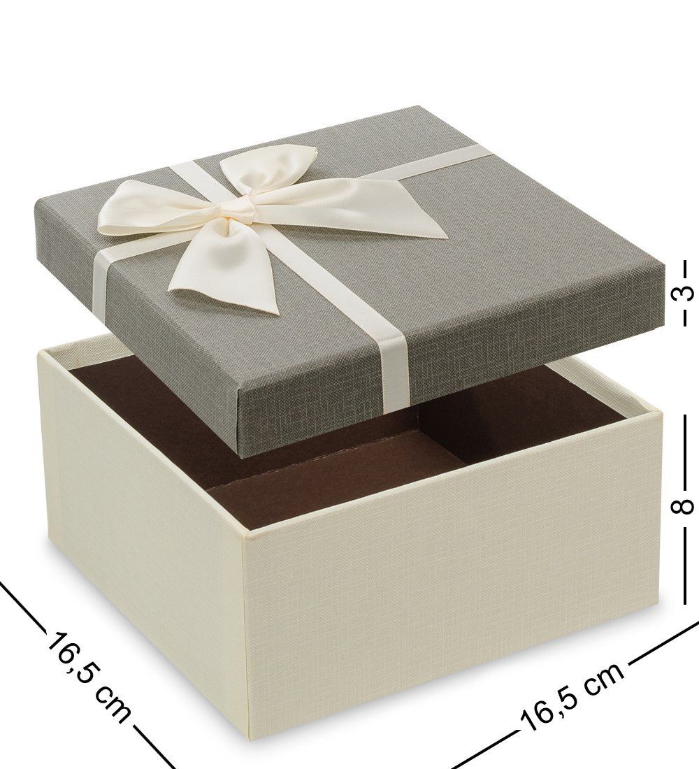 Packing Symphony WF-76/2-A Коробка «Квадрат» цв.беж./сер.