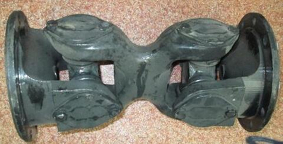 Вал 225.6010.22.04.000 карданный (L=390) задний К-744 "КК"