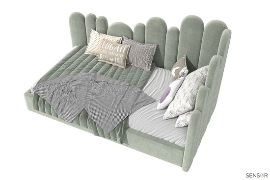 Кровать угловая Савоярди Форма kids - разноуровневая