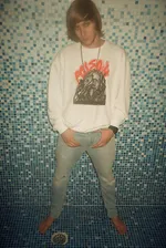 Лонгслив Poison Белый