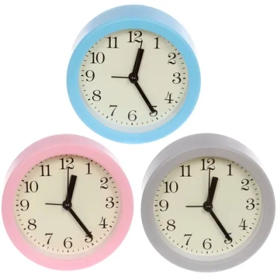 Будильник «Ирис» 10,5*4см, микс цветов