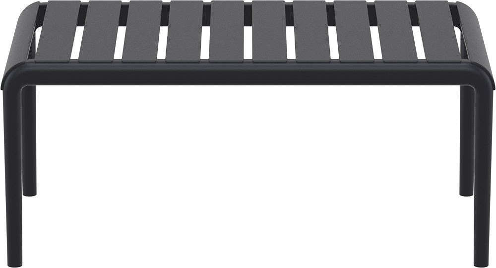 Столик пластиковый журнальный Siesta Contract Paris Lounge Table, черный