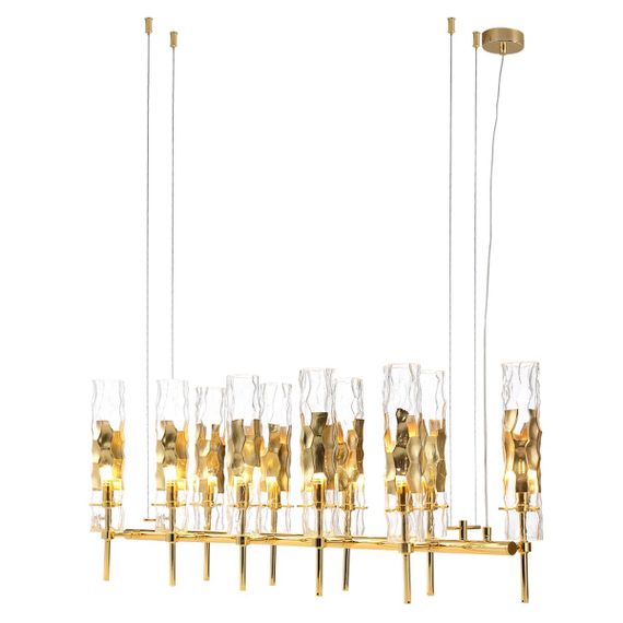 Подвесная люстра Crystal Lux Primavera SP10 Gold