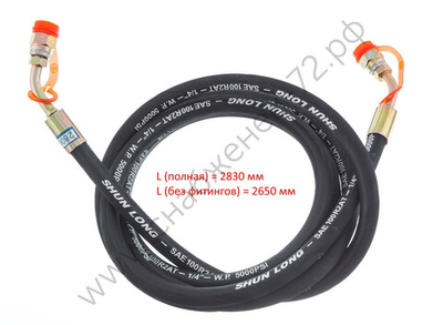 TPF4-500-10 Рукав в сборе P=400 d=6 L=2800