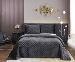 Натаниэль (антрацит) Покрывало 160х220