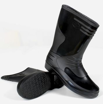 Сапоги женские ПВХ (черный)