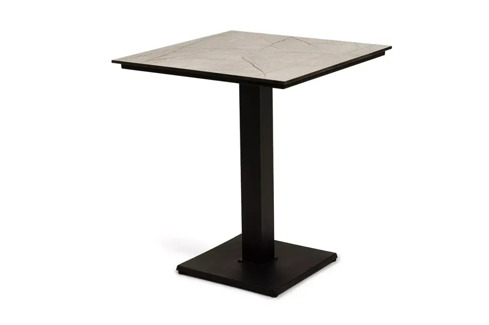 "Каффе" стол из HPL квадратный 65х65см, цвет "461"