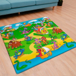 Коврик игровой детский двусторонний Funkids Small-15  (1400х1400х15) 002