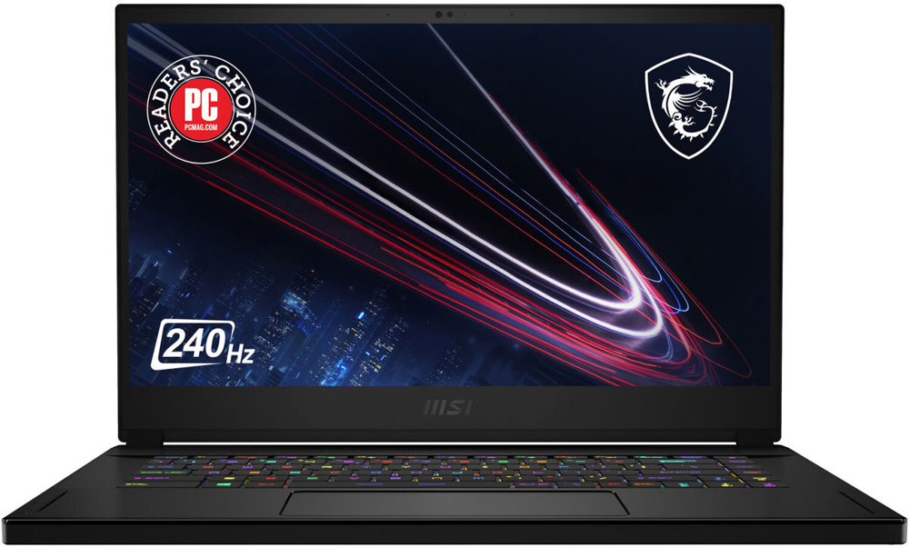 Ноутбук MSI GS66 Stealth 11UH-251RU (9S7-16V412-251) 15.6";(3840x2160)IPS/ i9-11900H(2.5ГГц)/ 64Гб/ 2Тб SSD/ GeForce RTX 3080 16Гб/ нет DVD/ Win10 / Черный