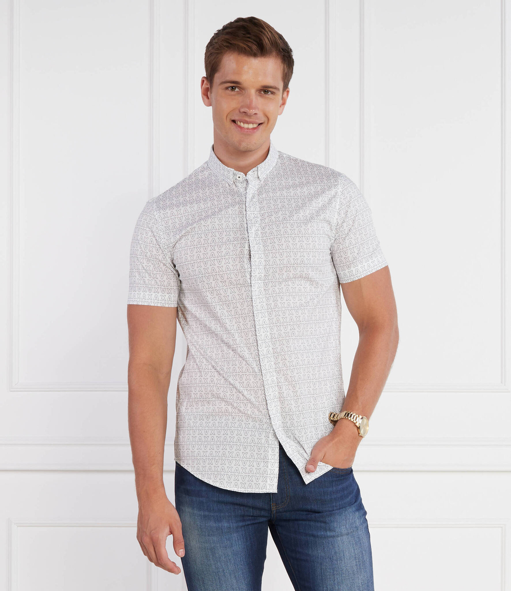 Рубашка Armani Exchange - белый(6RZC04 ZNEAZ)