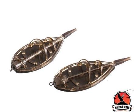 FLAGMAN Кормушка фидерная набор Flat L 50+60г 2шт