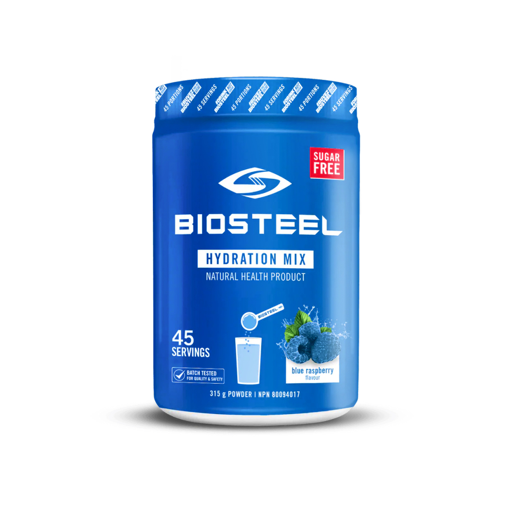 Изотоник Biosteel Hydration Mix Голубая малина, 315 г, 45 порций