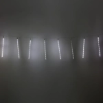 Гирлянда для улицы «Тающая сосулька» 3,0 м*50 см 288 лампы LED, IP-54, Белый (8 трубок)