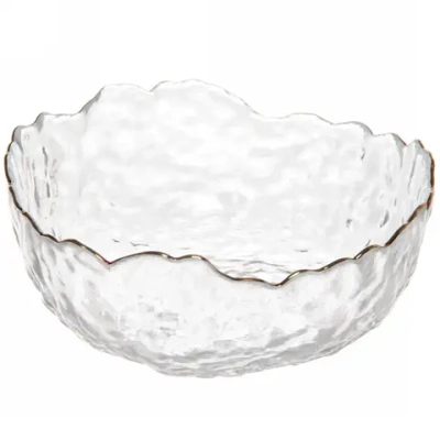 Салатник стеклянный «ICE CRYSTAL» 16см прозрачный