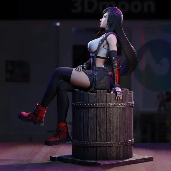 Tifa + NSFW version - Final Fantasy