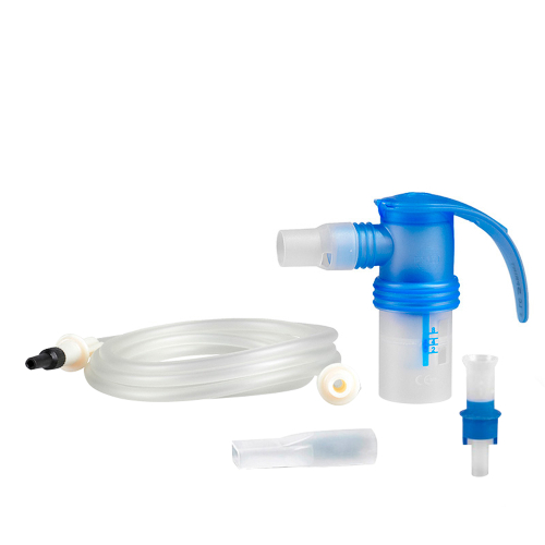 Небулайзер Sprint Tracheo с синей насадкой c мундштуком 023G1081