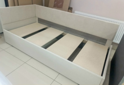 Кровать «КР 3» Бежевая 90 см