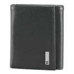 Портмоне Victorinox Altius 3.0 Athens, чёрное, натуральная кожа наппа, 9x3x10 см