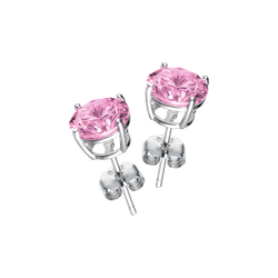Серьги пусеты De Fete Pink M