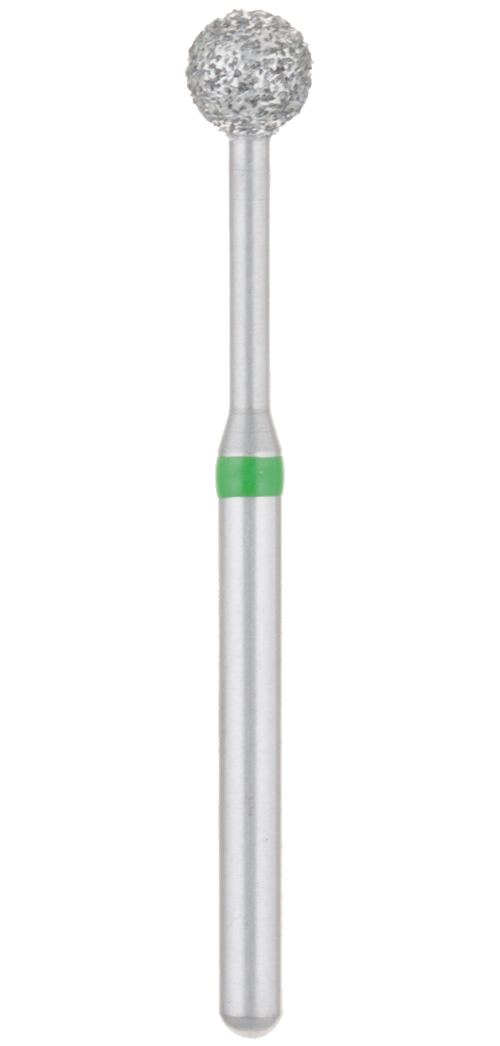 EDENTA G801L.314.029 Алмазный бор 801L FG, d 2,9 мм, зернистость крупная, форма шар