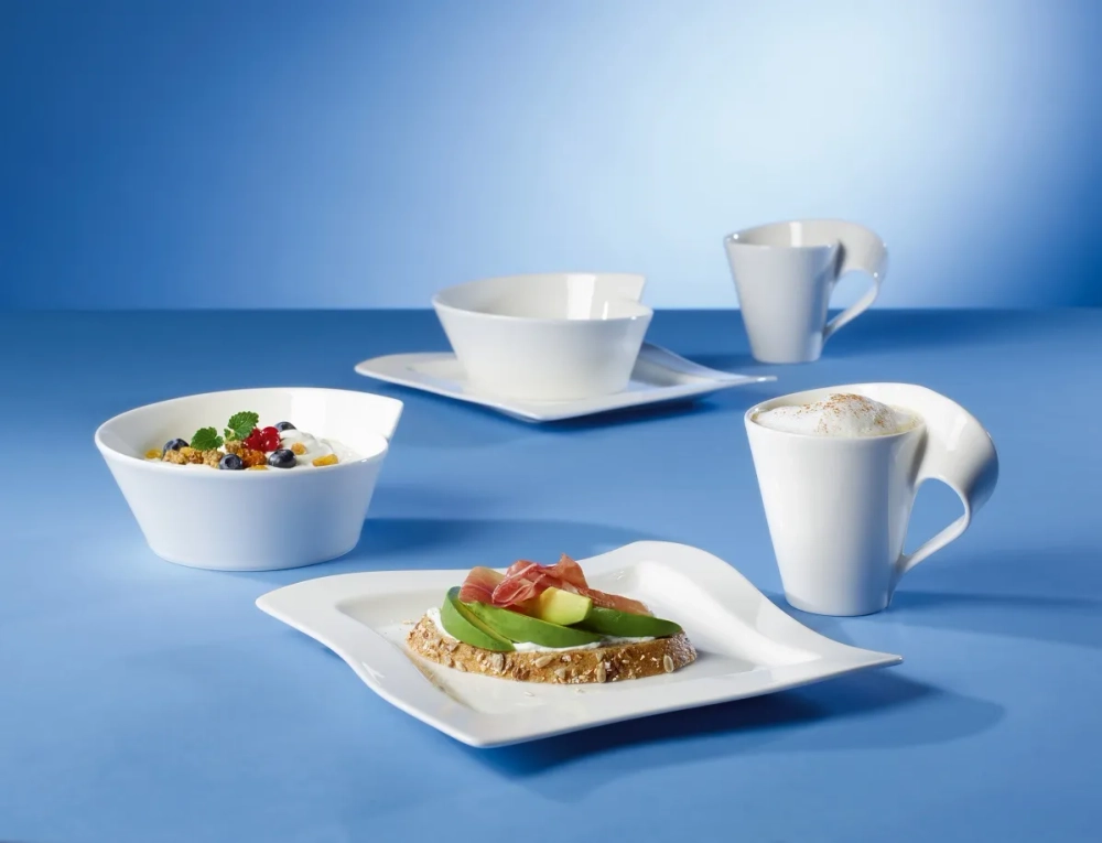 Villeroy & Boch Набор тарелок NewWave II на 2 персоны 10-2525-2619 + 10-2525-1909 + 10-2525-2647