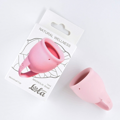 Менструальная чаша Natural Wellness Magnolia 15 ml light pink (Цвет: розовый)