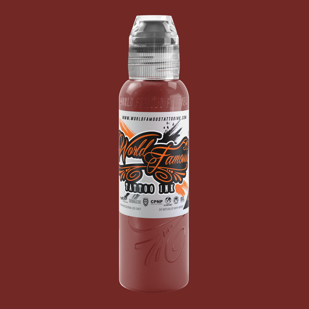 Fire Red #3 (Dima NBK Fire Red Set) World Famous Tattoo Ink