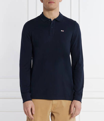 Поло Tommy Jeans - темно-синий(DM0DM18309)