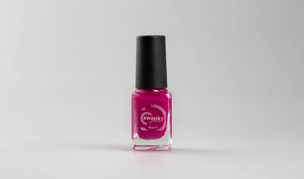 Лак для стемпинга Swanky Stamping S05, розовый, 6 мл.