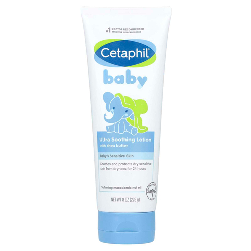 Cetaphil, DailyAdvance, детский ультрауспокаивающий лосьон с маслом ши, 226 г (8 унций)